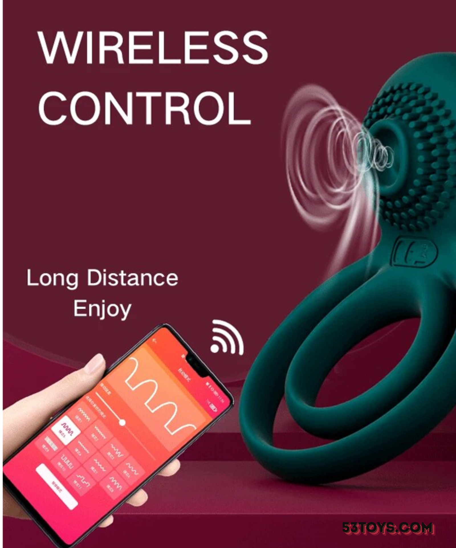 VÒNG RUNG ĐEO DƯƠNG VẬT SVAKOM TAMMY - Hình ảnh 5