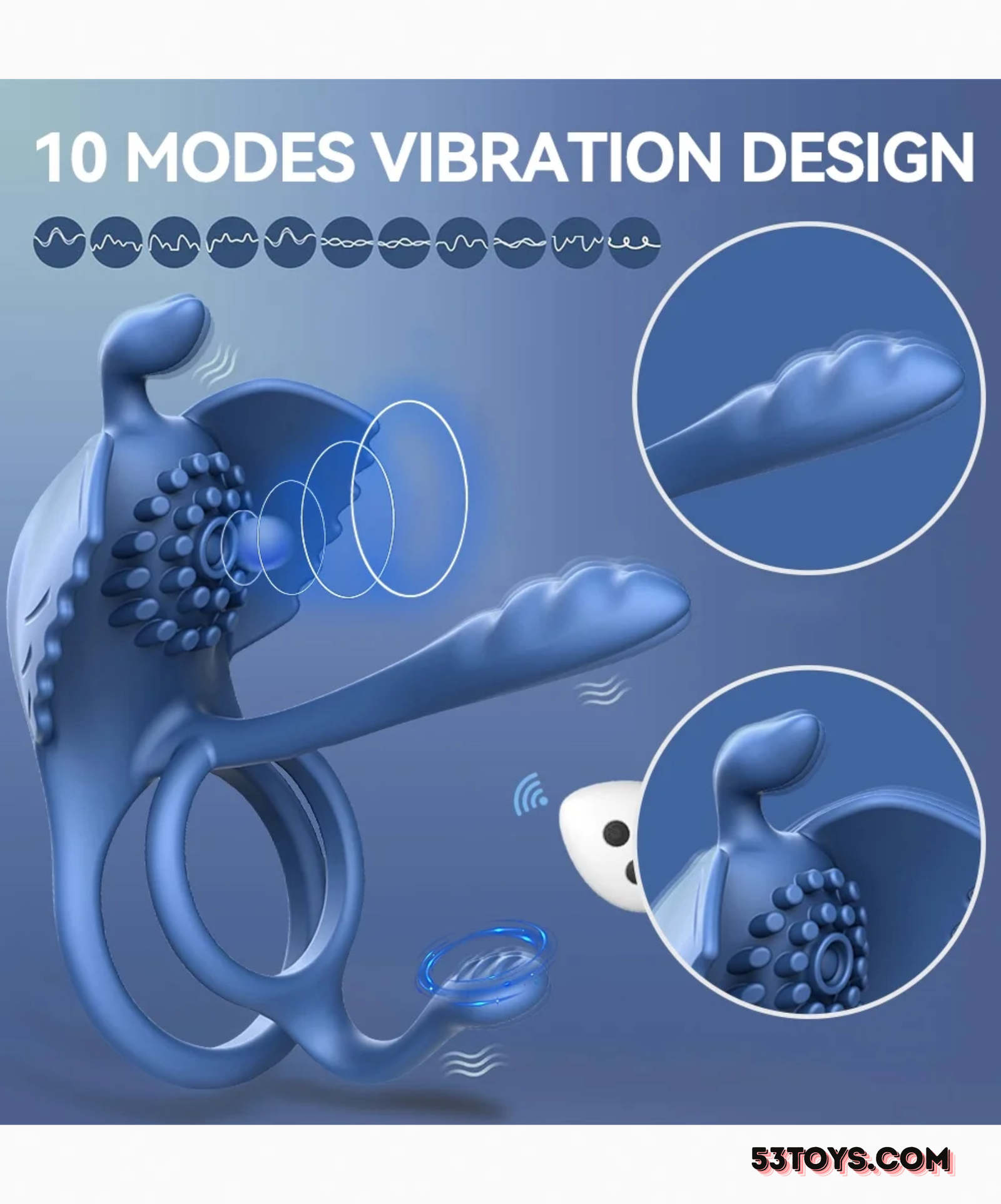 VÒNG RUNG SVAKOM 5 CHẾ ĐỘ CỰC MẠNH - Hình ảnh 5