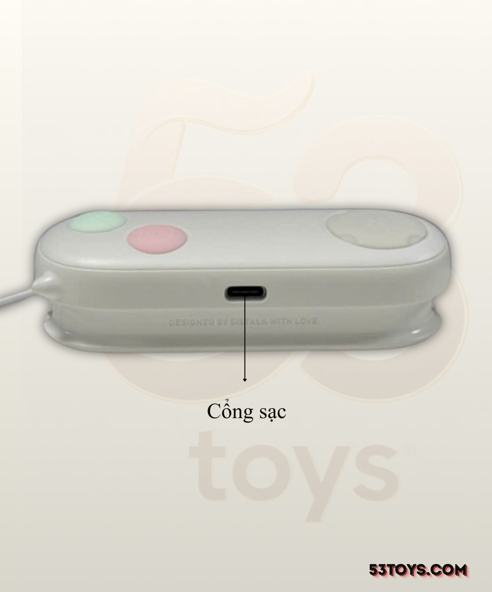 Alternative view of COUPLE TRỨNG RUNG MINI ĐA CHẾ ĐỘ CAO CẤP - V427