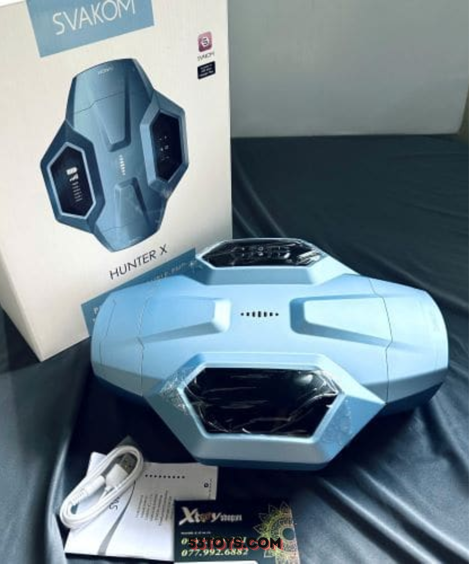 MÁY THỦ DÂM SVAKOM HUNTER X 2 ĐẦU, ĐIỀU KHIỂN QUA APP – THỤT, HÚT TỎA NHIỆT - Hình ảnh 6