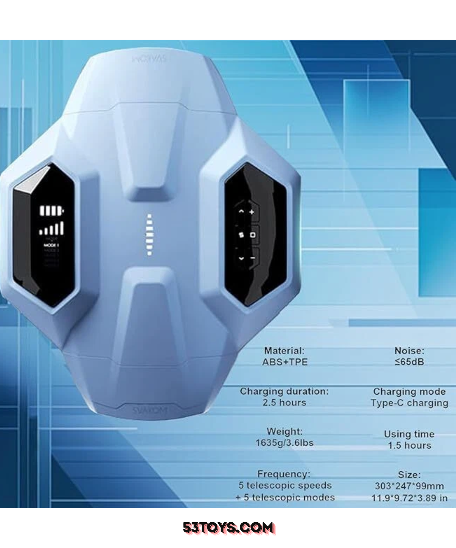 MÁY THỦ DÂM SVAKOM HUNTER X 2 ĐẦU, ĐIỀU KHIỂN QUA APP – THỤT, HÚT TỎA NHIỆT - Hình ảnh 5