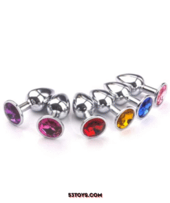 Alternative view of PHÍCH CẮM HẬU MÔN INOX ĐÍNH ĐÁ CAO CẤP SIÊU SANG