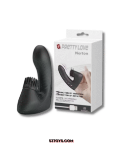 MÁY RUNG ĐEO NGÓN TAY PRETTYLOVE PHIÊN BẢN NORTON RUNG XOÁY GAI KÍCH THÍCH ĐIỂM G SIÊU SƯỚNG