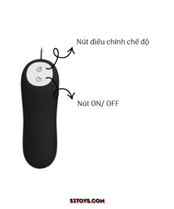 Alternative view of DỤNG CỤ KÍCH THÍCH HẬU MÔN PRETTY LOVE BUTT PLUG KÈM REMOTE