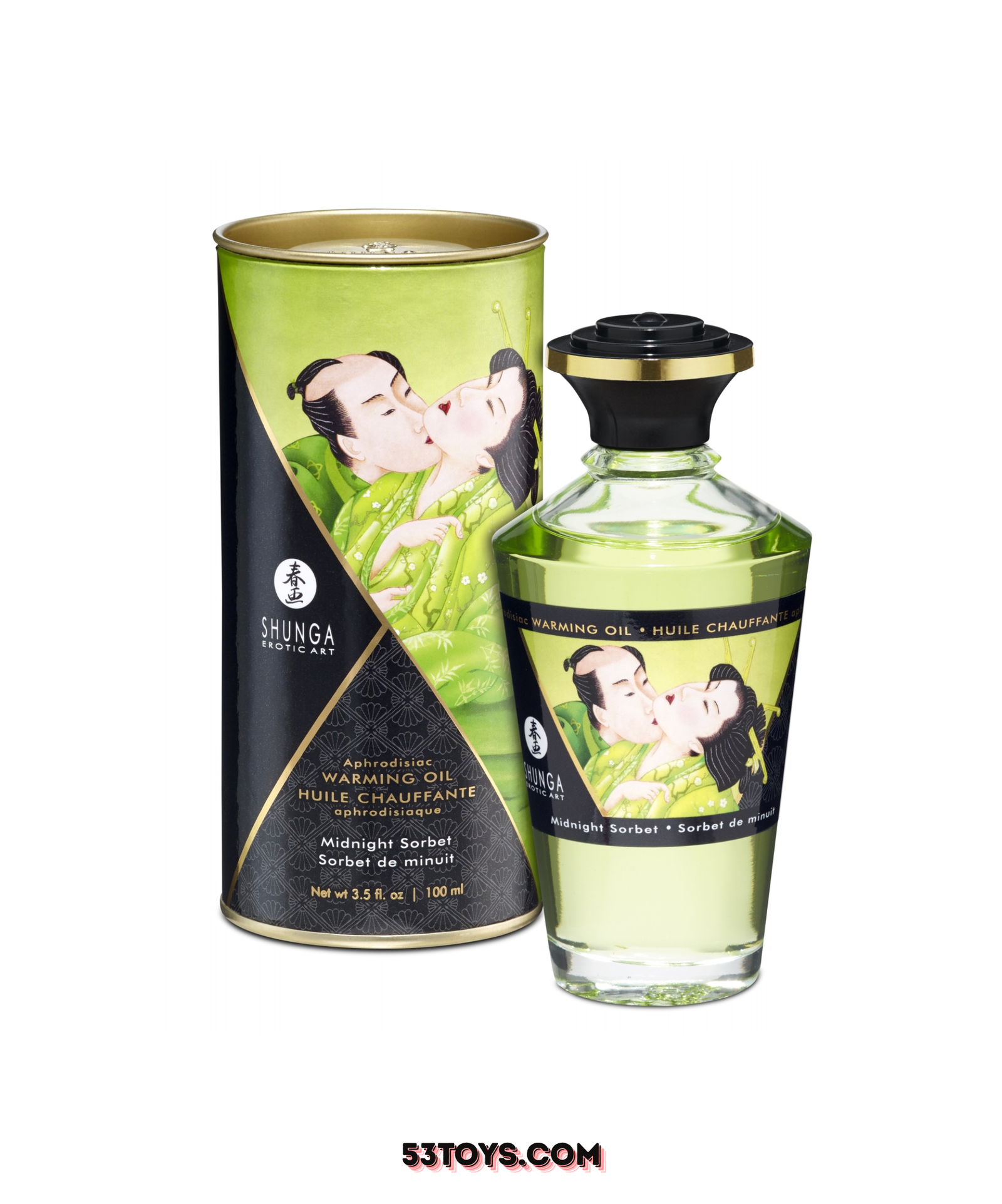 DẦU MASSAGE BODY SHUNGA EROTIC ART HÂM NÓNG CUỘC YÊU (100ML) - Hình ảnh 2