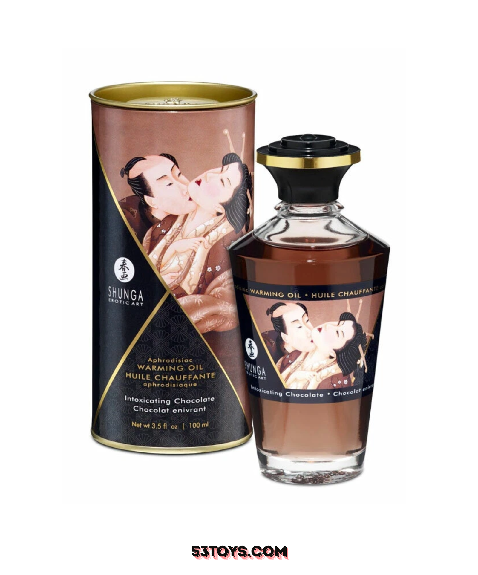 DẦU MASSAGE BODY SHUNGA EROTIC ART HÂM NÓNG CUỘC YÊU (100ML) - Hình ảnh 3