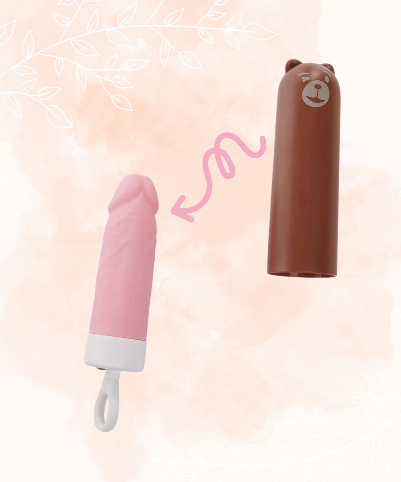 Alternative view of GẬY RUNG NGỤY TRANG GẤU BÔNG